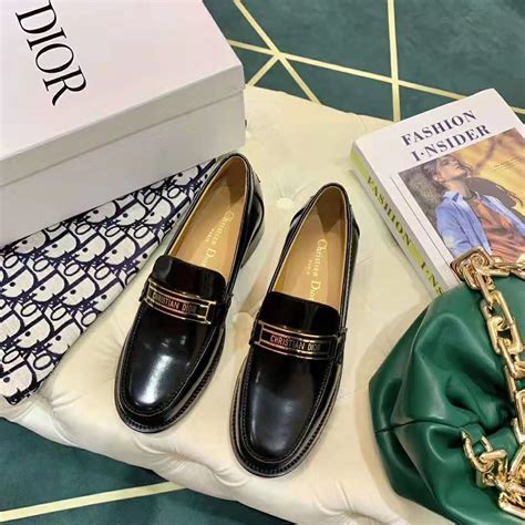 christian dior loafers womens